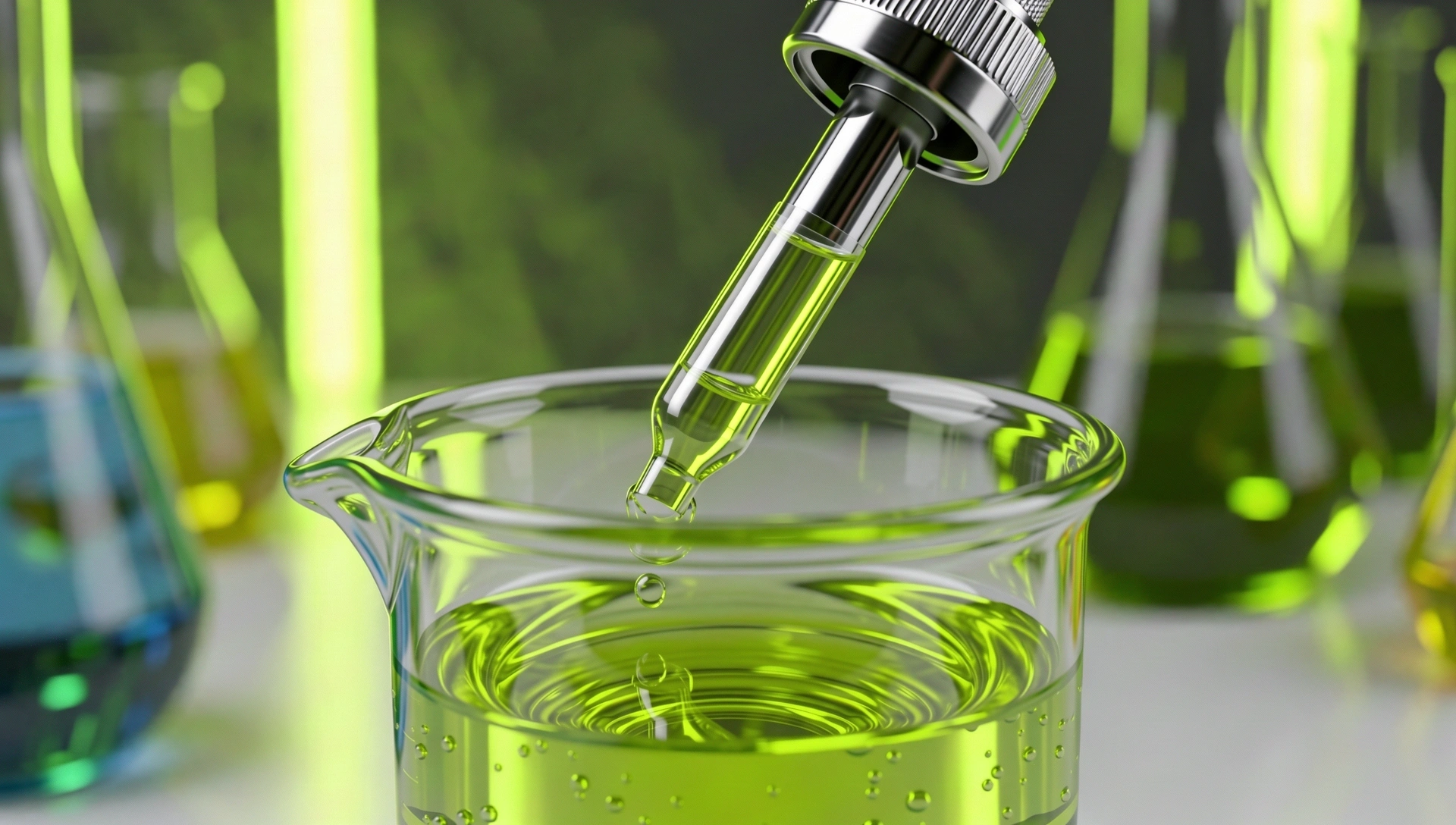 Clinical environment close-up